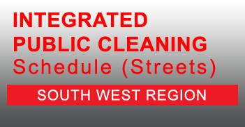 South West Integrated Public Cleaning Schedule for Streets in PDF